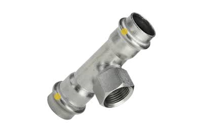SANPR.INOX TEE  28X3/4MFX28MM         