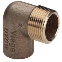 LODDEVINKEL  90° M/N 15MM-1/2