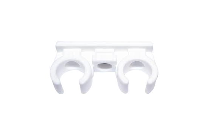 KLEMRRBRER PLAST    22MM   DOBBELT