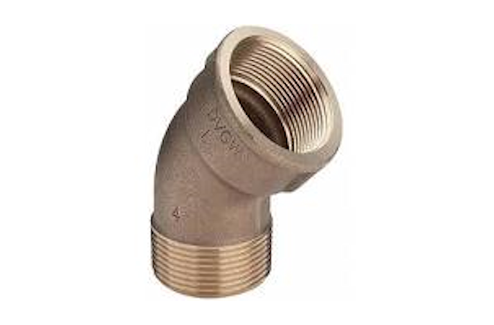 RDGODS VINKEL 45GM/N 1/2  "