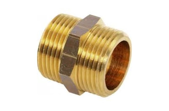 MESSING BRYSTNIPPEL    3/4"