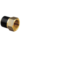 OVERGANG PE/MESSINGNIPPEL 90X3