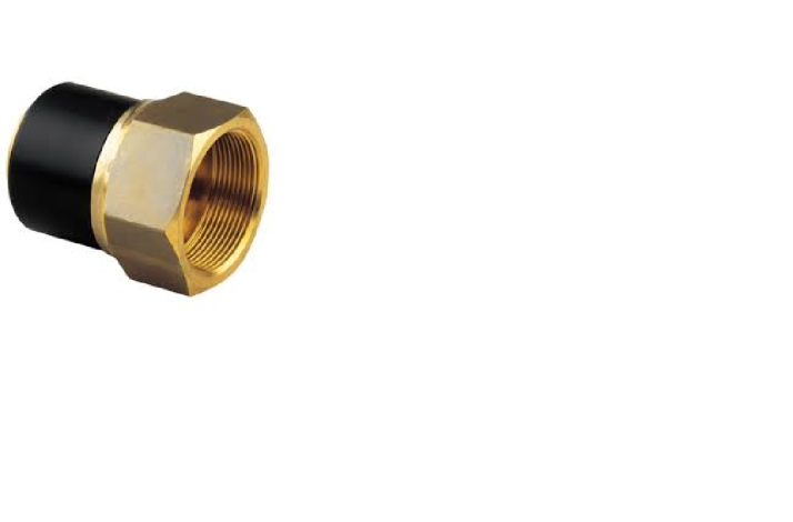 OVERGANG PE/MESSINGMUFFE 90x3''