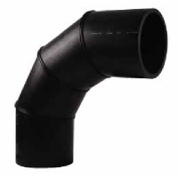 90° VINKEL LANG PE100 SDR17 63MM