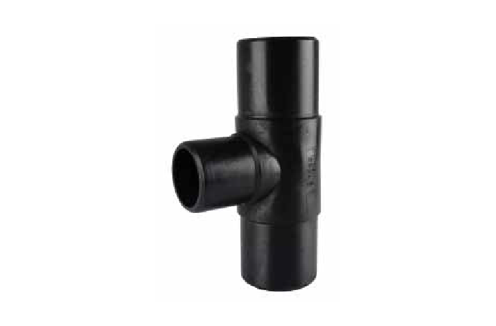 TEE REDUC. LANG PE100 SDR17 90-63 MM