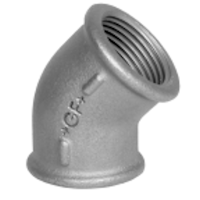 VINKEL 45G M/M GALV 2.1/2