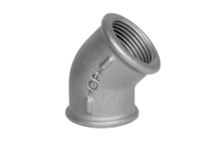 VINKEL 45G M/M GALV 2.1/2"