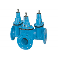 HAWLE DN100 3-VEJS VENTIL 