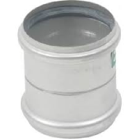 BM SKYDEMUFFE   RUSTF. 50MM