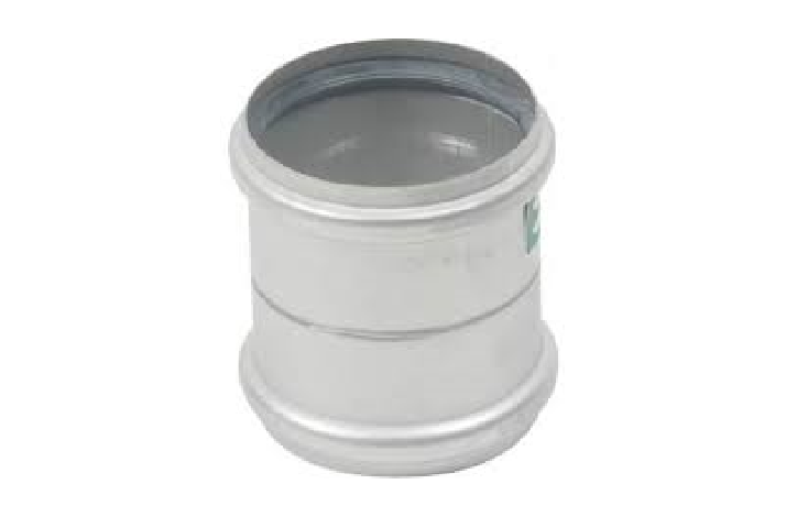 BM SKYDEMUFFE   RUSTF. 50MM