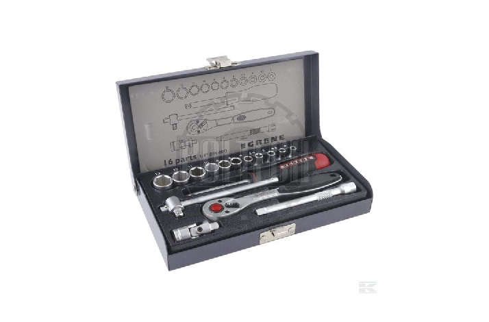 TOPNGLEST 1/4" MED 16 DELE 4-13 MM