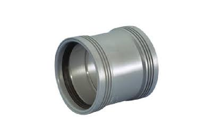 HT/PP DOBBELTMUFFE     50MM