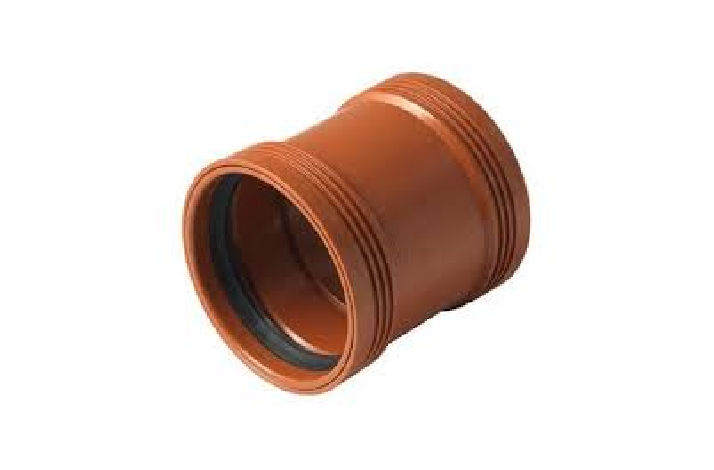 PP KLOAK DOBBELTMUFFE 110 MM