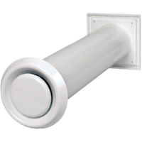 DUKA MURVENTIL KOMPL.  100 MM TP100