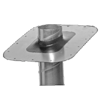 MEMBRAMGENNEMFRING 160 MM ALU/GI PERF.