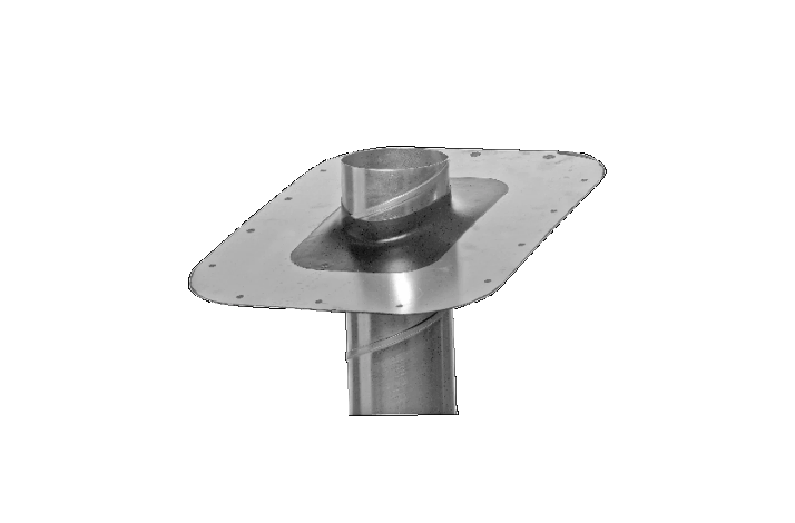 MEMBRAMGENNEMFRING 160 MM ALU/GI PERF.