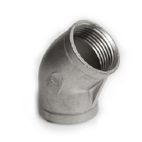 VINKEL 45° M/M SYREF.   1/4