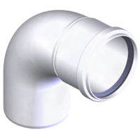 CONNEXT VINKELSTK. 87 GR. 80/125 MM