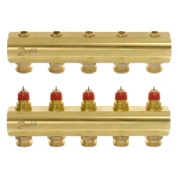 FHF-5 GULVVARMEMANIFOLD 5+5