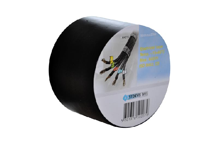 SORT ISOLERINGSTAPE 50X20