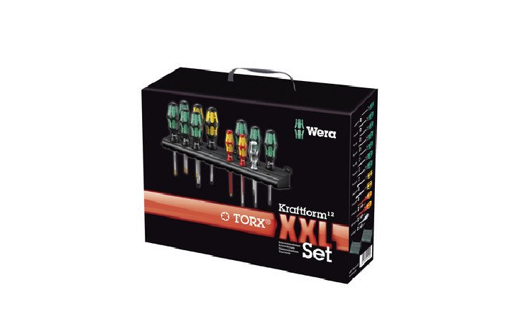 WERA SKRUETRKKERST XXL TX 12DELE