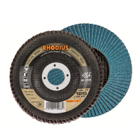 RHODIUS FLAP SKIVE 125MM K.80