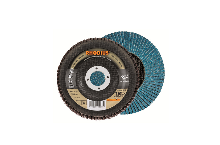 RHODIUS FLAP SKIVE �125MM K.80