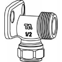 DKVINKEL 15X3/4 CROM NIP