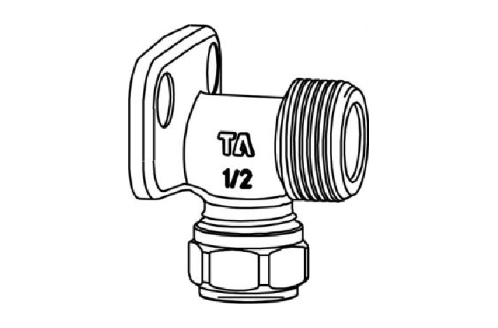 DKVINKEL 15X3/4 CROM NIP