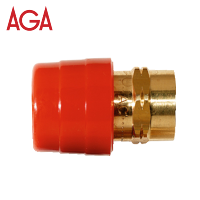 AGA LYNKOBLING  RD U/ SLANGESTUDS