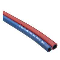 TVILLINGESLANGE OX/A 6,3 MM BL/RD