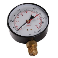 MANOM 0-1 BAR/ 10MVS 100MM 1/2