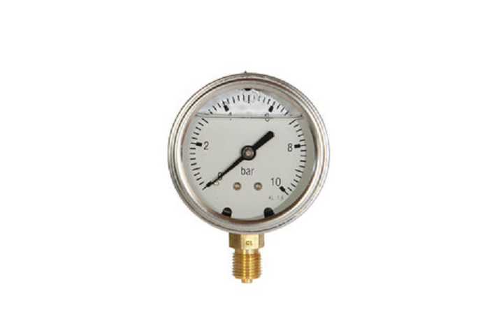 MANOM 0-16BAR 63MM 1/4" M/ GLYC.