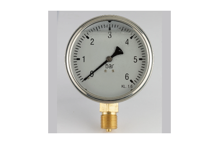 MANOM.0-6 BAR 100 MM 1/2" M/ GLYC.