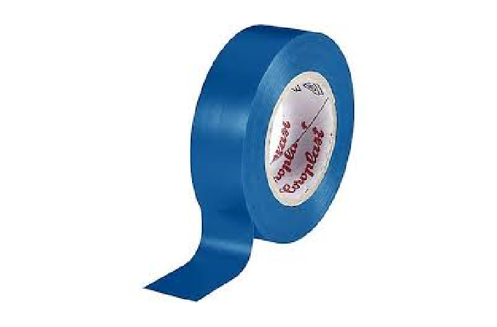 COROPLAST TAPE,BL 25MM 10M