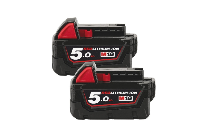 MILWAUKEE LADER 18 V M/ BATTERI