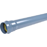 PVC TRYKRR  PN10  6M 110MM           M