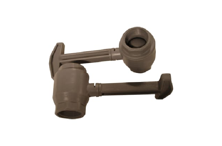 INTRA KUGLEVENTIL PLAST 1 1/4