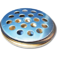 BUNDVENTIL 2-DELT 11/2MESSING