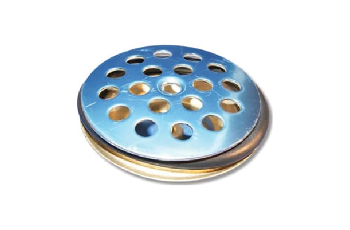 BUNDVENTIL 2-DELT 11/2MESSING