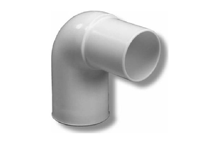 PP VINKEL 90 GR M/N HVID 32 MM