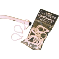 ERICA GARDINRINGE 12 STK  HVID