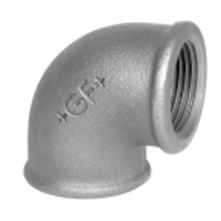 VINKEL 90G M/M SORT    1/8