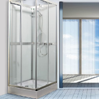 900X900 BRUSEKABINE M/ BUND