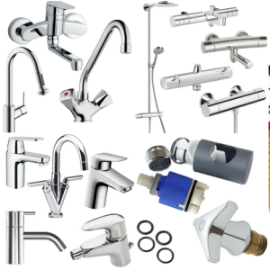 Bruser, armaturer og res. dele